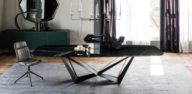 Tavolo Skorpio Keramik - Cattelan Italia
