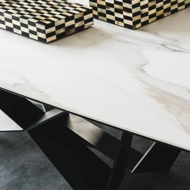 Tavolo Skorpio Keramik - Cattelan Italia